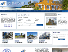 Tablet Screenshot of cabinetlaurentvalere.com